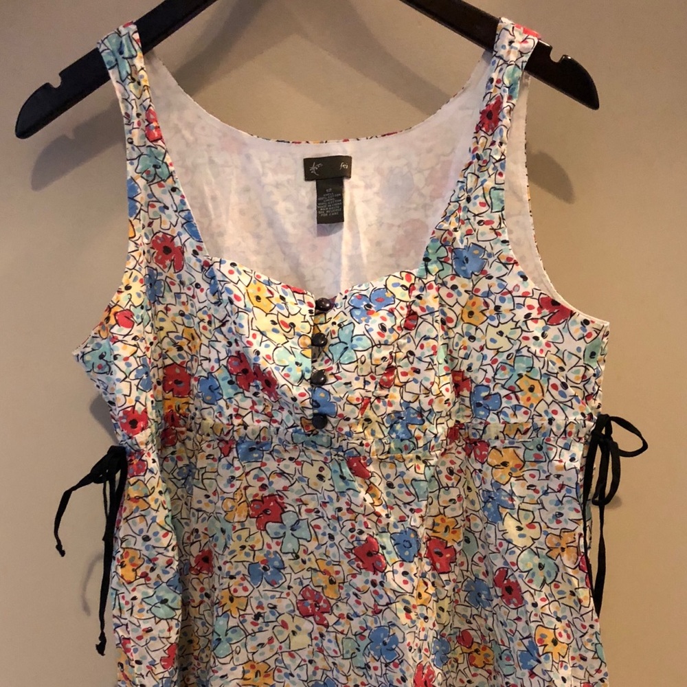 Anthropologie Lightweight empire drawstring top